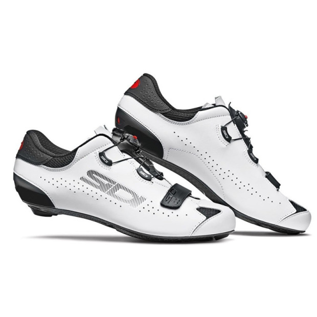 Chaussures Route Sidi Sixty Noir/Blanc