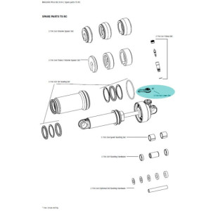 Levier de Compression Amortisseur TS RC Magura - 2700362