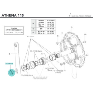 Vis Power Torque Campagnolo [x1] - FC-CE003