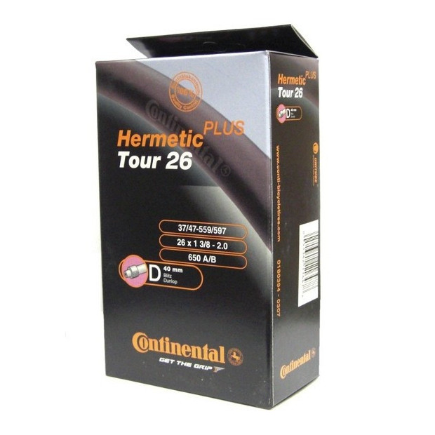 Chambre à air Continental Hermetic Plus Dunlop 26' (37/54-559-597)