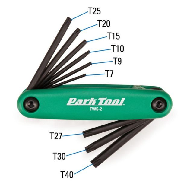 Kit clé hexagonale ParkTool AWS-10 et TWS-2