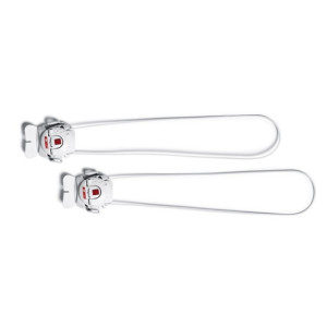 Boucle Sidi Tecno 3 Push System Longue - Blanc