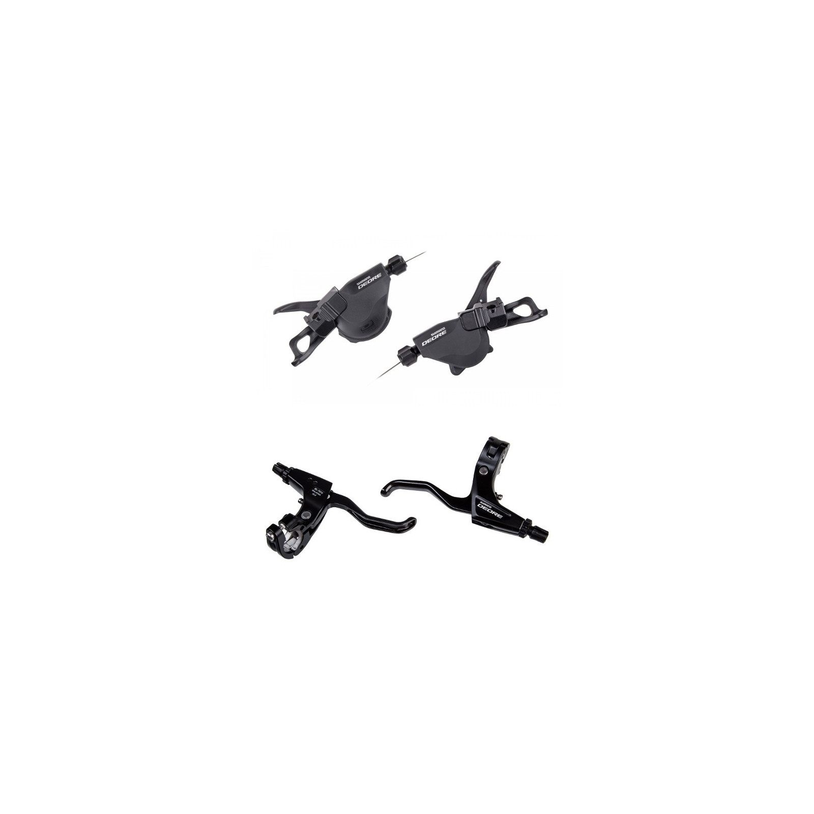 Combo Manettes Shimano Deore T610 Ispec 2 3 X 10 3 Doigts quem-fez-os-gols-entre-s-o-paulo-e-palmeiras