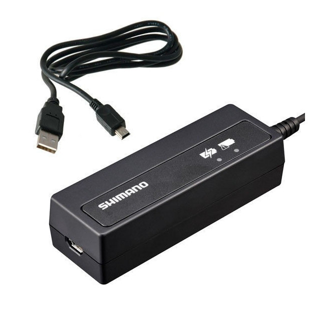Chargeur Batterie Shimano Dura-Ace Di2 avec cable USB (SM-BCR2)