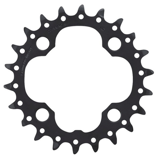 Plateau Shimano SLX (M660) 64 mm - Noir/Intérieur