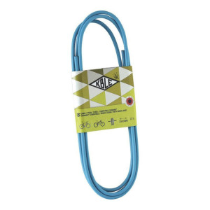 Gaine de Frein Ø 5 mm Transfil, téflonné, (2 m) Bleue