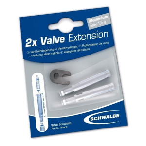 Prolongateur de Valve Schwalbe 17 mm (x2)