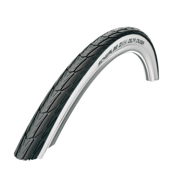 Pneu Schwalbe Delta Cruiser HS431 Flanc Blanc 24' - 37/540 (TR)