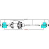 Kit support roulements expansible Mavic