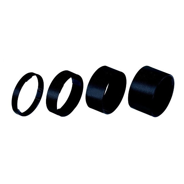 Kit entretoise BBB BHP36 1' 1/8 ( 5 / 10 / 15 / 20) Noir mat