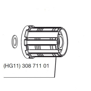 Corps Roue Libre Mavic M11 Shimano/Sram - 30871101