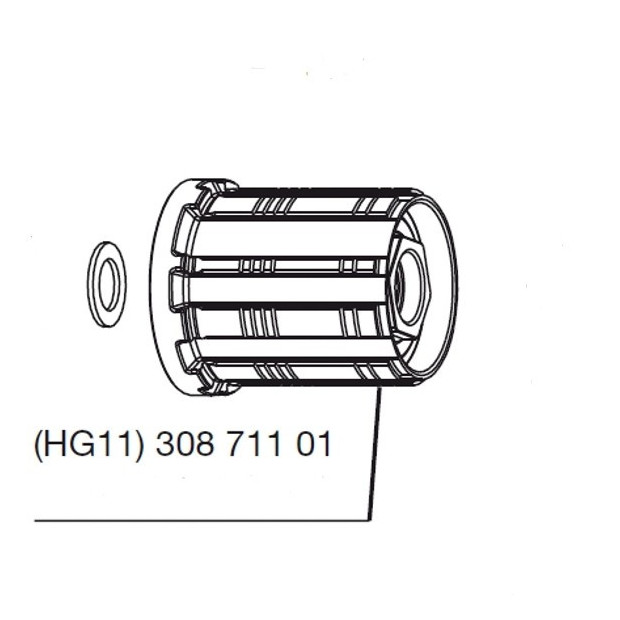 Corps Roue Libre Mavic M11 Shimano/Sram - 30871101