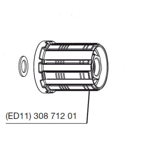 Corps Roue Libre Mavic FTS-L ED11 - Campagnolo