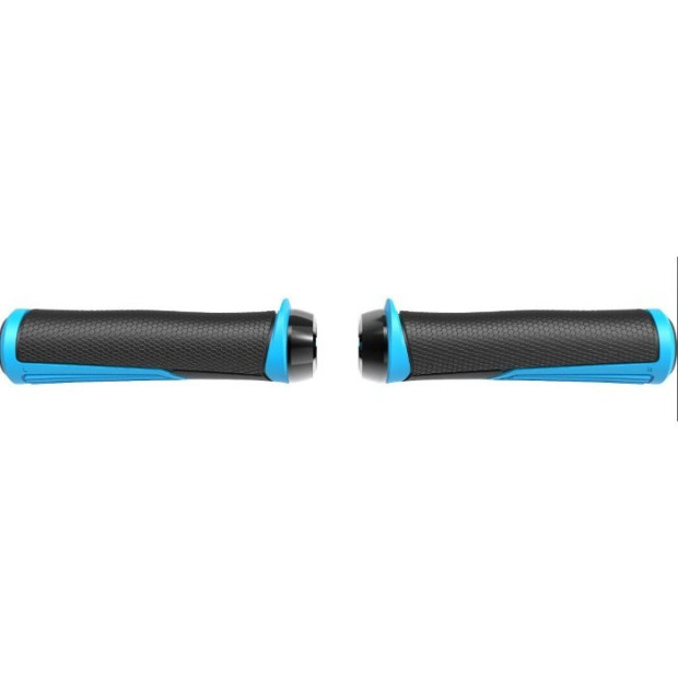 Poignées VTT BBB Cobra 142mm - Bleu/Noir