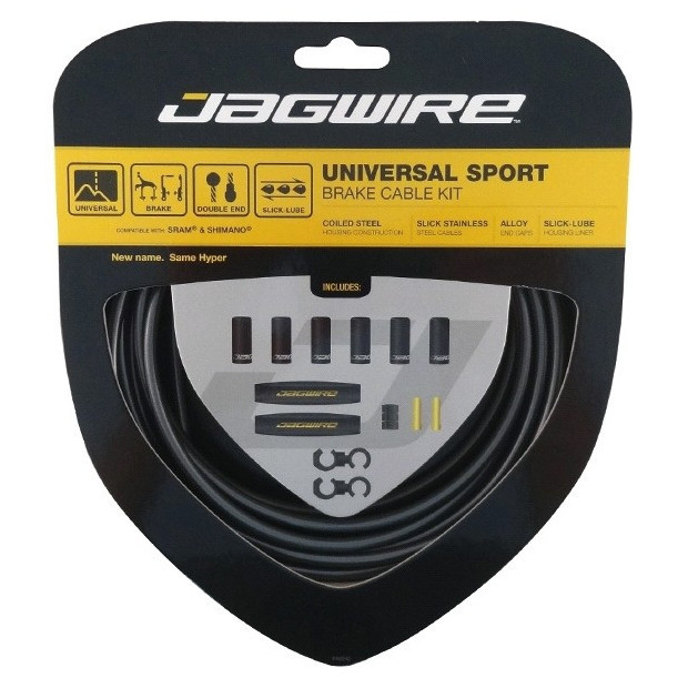 Kit Câble Frein Jagwire Universal sport -  Gris UCK410