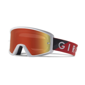 Masque Giro Blok Gris - Rouge