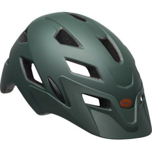 Casque Bell Sidetrack Youth Vert Foncé Mat/Orange