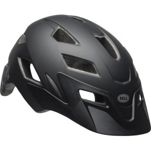 Casque Bell Sidetrack Enfant - Noir Mat/Argent