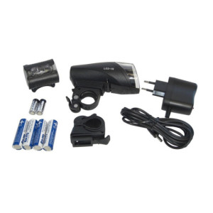 Kit Eclairage Avant LED Busch & Muller IXON IQ avec Batteries et Chargeur+ Ixback