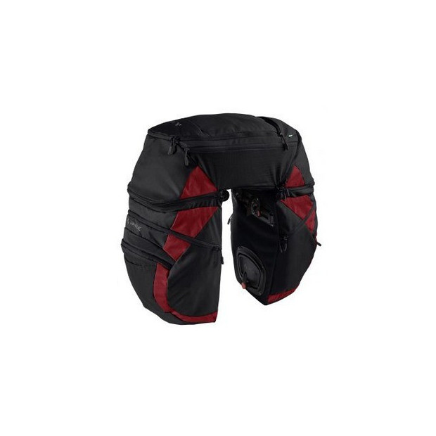 Sacoche Vaude Karakorum Pro - Vol. 68 l - Noir / Rouge