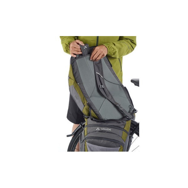 Sacoche Vaude Karakorum Pro - Vol. 68 l - Noir / Rouge