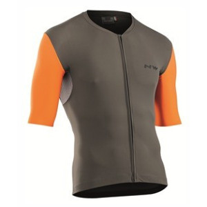 Maillot Route Northwave Extreme Gris/Orange
