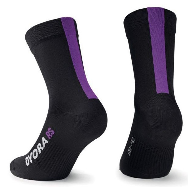 Chaussettes Femmes Assos Dyora RS Summer Noir/Violet