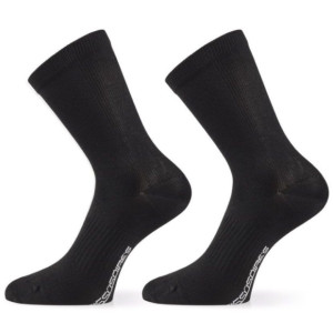 Chaussettes Assos Assosoires Essence Noir 2 Paires