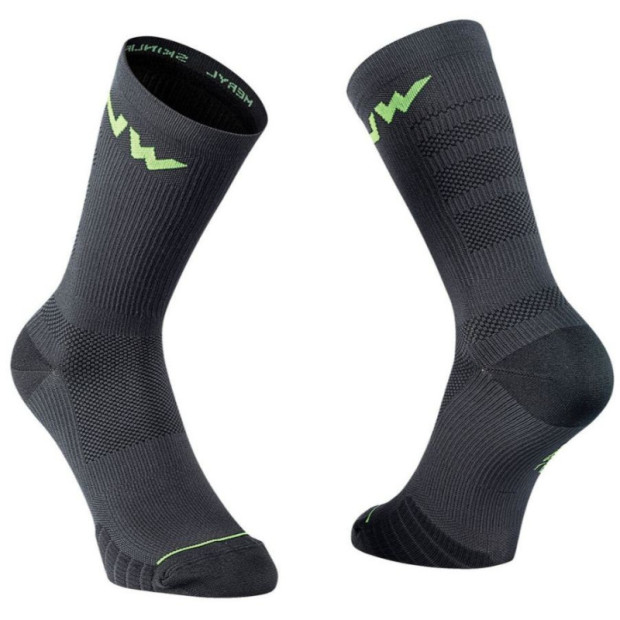 Chaussettes Northwave Extreme Pro Noir/Lime Fluo