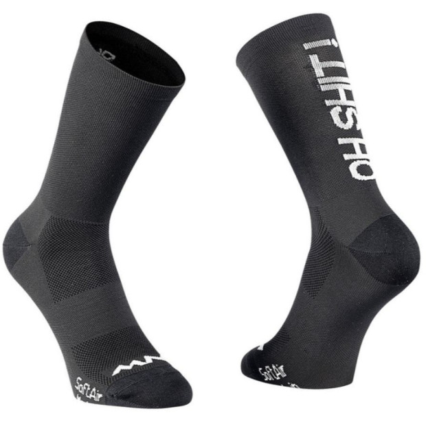 Chaussettes VTT Northwave Oh Shit! Noir/Blanc