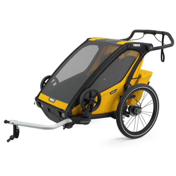 Remorque Enfant Thule Chariot Sport 2 Jaune/Noir