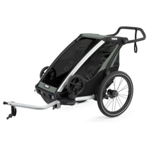 Remorque Enfant Thule Chariot Lite 1 Agave/Noir