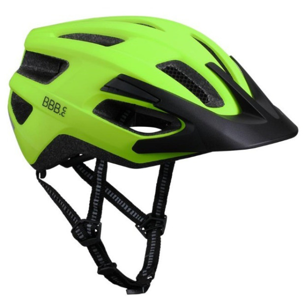 Casque vélo BBB Kite 2.0 Jaune Fluo Mat