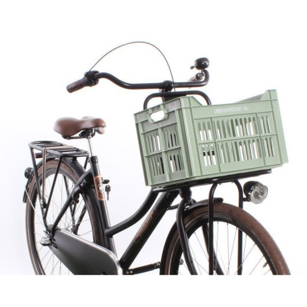 Caisse de Transport Plastique Recyclé Urban Proof Avant/Arrière - 30 l - Noir