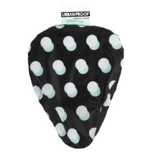 Couvre-selle Universel Urban Proof - Noir / Ronds Blancs