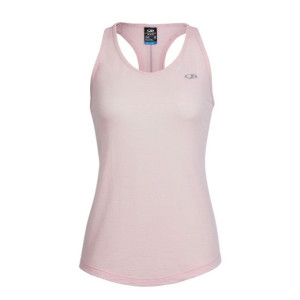 Maillot de corps Icebreaker Comet Lite Singlet - Rose