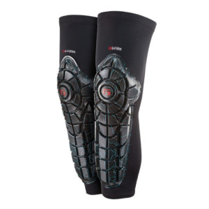 Protège Tibia/Genou Enfant G-Form Elite Teal Topo