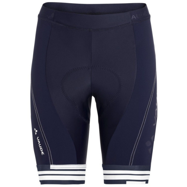 Cuissard Route Femme Vaude Pro Pants IV Bleu Marine/Blanc