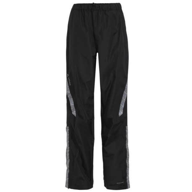 Pantalon de Pluie Femme Vaude Luminum Pants II Noir