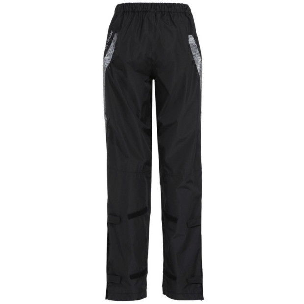 Pantalon de Pluie Femme Vaude Luminum Pants II Noir