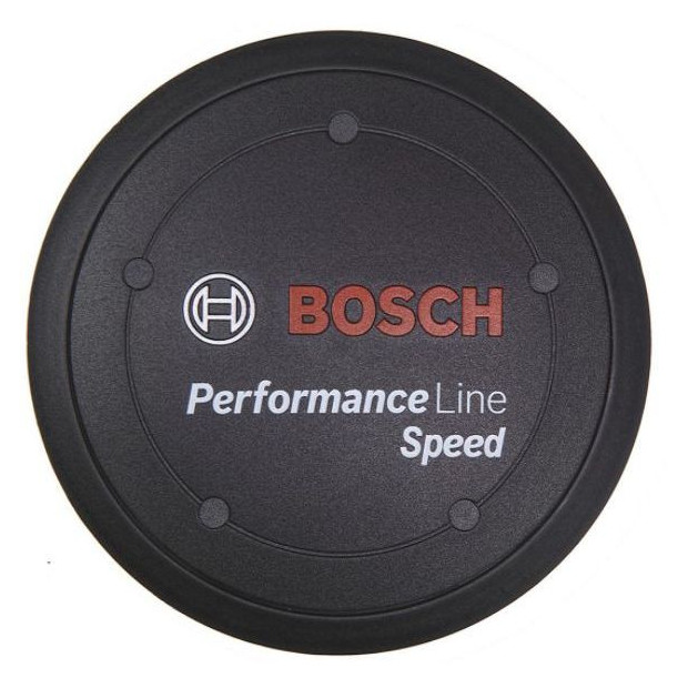 Cache pour Moteur Bosch Performance Line Speed Noir avec Bague Intermédiaire