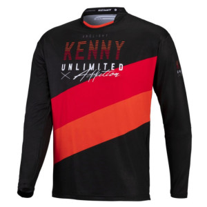 Maillot Kenny Prolight Noir/Orange