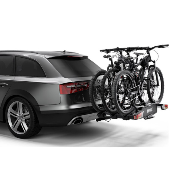 Porte-vélos Attelage Thule EasyFold XT - 3  vélos - 13 Broches - Aluminium