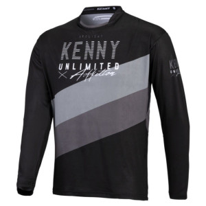 Maillot Kenny Prolight Noir/Gris