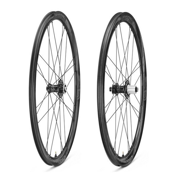 Paire de Roues Campagnolo Shamal Carbone Frein à Disque Sram XDR - 21 mm