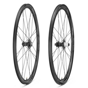 Paire de Roues Campagnolo Shamal Carbone Frein à Disque Campa N3W - 21 mm