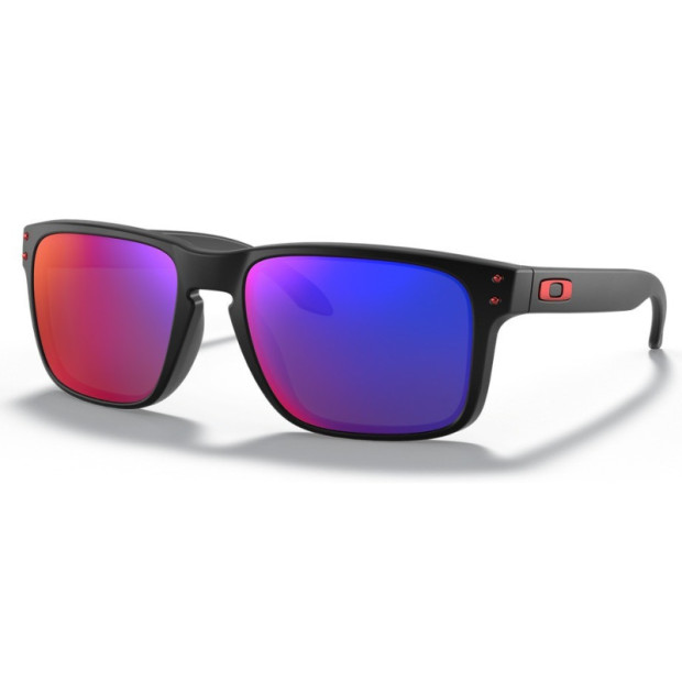 Lunettes Oakley Holbrook Matte Black - Positive Red Iridium