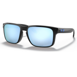 Lunettes Oakley Holbrook Polished Black - Prizm Deep Water Polarized