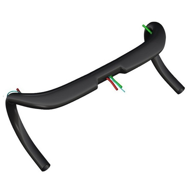 Guidon Aero Deda Elementi Superzero Alu 7050 Pob finish - 31,7 mm