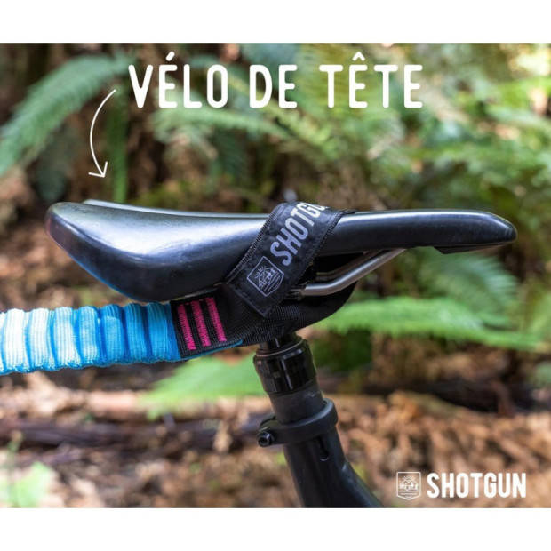 Sangle de Remorquage VTT Shotgun Tow Rope + Sac Banane de Transport